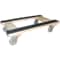 Mapp Caster Hvy Dty Furniture Dolly w/ 3-1/2" Rbbr on AlumWheels, 1,000 Lbs Cap. B183035RAL - alternate 1